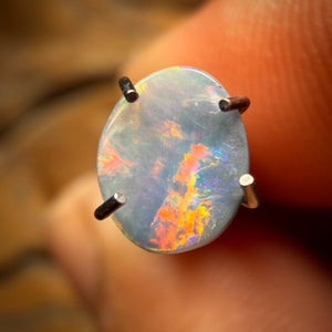 0.4cts - Lightning Ridge Black Opal
