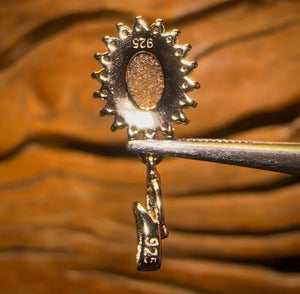 Sterling Silver - “Princess”Queensland Boulder Opal Doublet Pendant