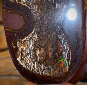 176.3cts - Wow Tribal Boulder Australian Opal Pair. - Opal Whisperers