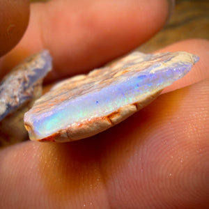 🔒96,7 cts - 3 lots d'opales brutes Lightning Ridge
