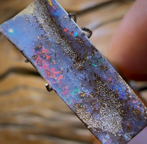 5.1cts - Queensland Boulder Seam Opal Great Fire Reds