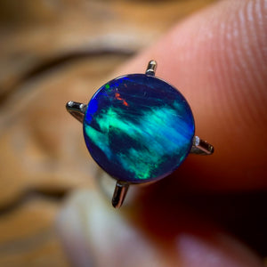 Wildcard! 0.46cts - Australian Boulder Opal Doublet