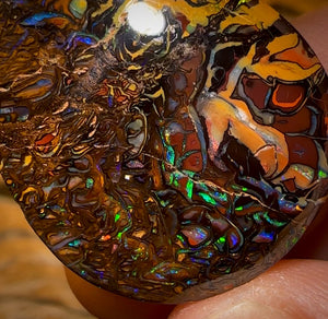 43.9cts - Wow Tribal Australian Boulder Picture Opal