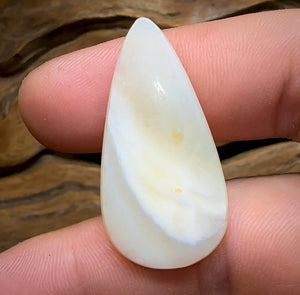 18.6cts - Large South Australian White Opal. Gem Quality - Opal Whisperers