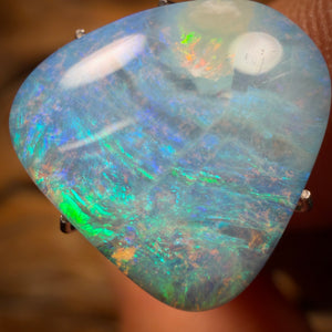 5.5cts - “Sun on the Water” Queensland Boulder Seam Opal. Australian Opal