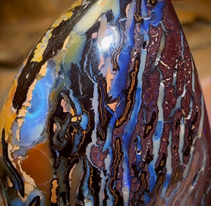 111.2cts - Tribal Koroit Nut Opal. Australian Boulder Opal - Opal Whisperers