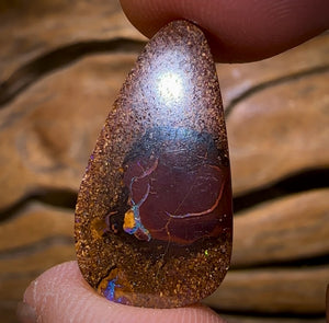 26.2cts - Tribal Queensland Boulder Opal from Yowah Half Price