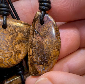 16x Drilled Yowah Boulder Opals. Bulk Wholesale Dealers Package - Opal Whisperers