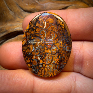 47.2cts - Tribal Yowah Nut Opal. Double Sided