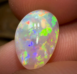 2.13cts - GEM Lightning Ridge Crystal Opal. Best Crystal - Opal Whisperers
