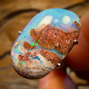 🔨 AUCTION 🔨 💎 High Roller Banger Auction 💎 5.5cts - Solid Australian Boulder Pipe Opal