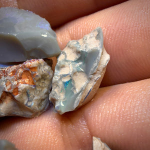 59.4cts - 4x Lightning Ridge Opal Rough Parcel