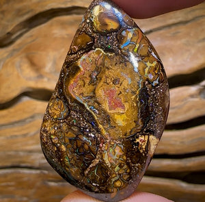 133.3cts - Tribal Queensland Boulder Opal from Yowah - Opal Whisperers
