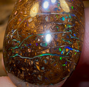 49.5cts - Queensland Boulder Opal. Yowah Tribal - Opal Whisperers