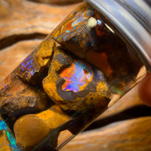 68.7cts - Yowah Nut Opal Rough Vial