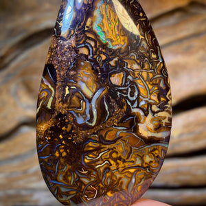 TGIF 44.3cts - Awesome Tribal Queensland Boulder Opal. Australian Opal