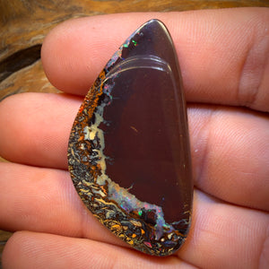 61.8cts - Tribal Queensland Boulder Opal. Multicolours!