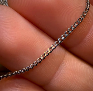 Display Chain w/ Rhodium Plating