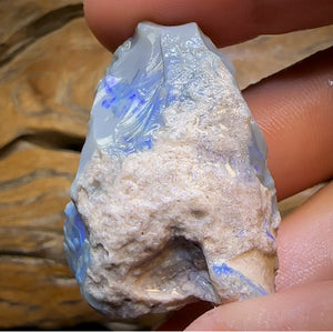 115.8cts - Large Lightning Ridge Opal Rough Piece. GEM lCutter!