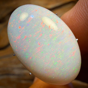 15.1cts - South Australian White Opal from Coober Pedy