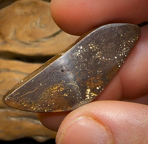 38cts - ‘Green Honey’ Tribal Queensland Boulder Opal - Opal Whisperers