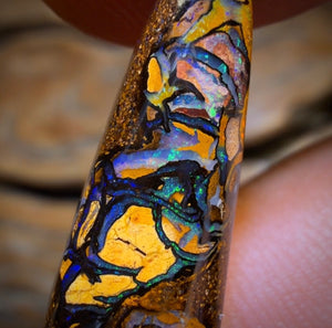 18.1cts - Tribal Australian Boulder Opal from Yowah
