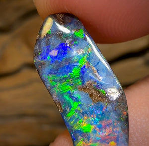 12.6cts - What happened? Australian Boulder Opal. Heritage Collection - Opal Whisperers