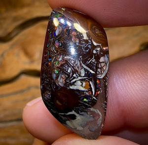 34.2cts - Tribal Koroit Nut. Dark Ironstone Bargain Black Boulder - Opal Whisperers