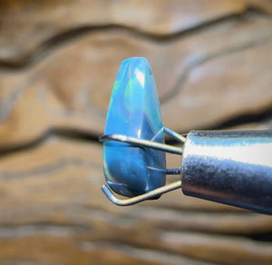 1.3cts - Lightning Ridge Semi Black Opal - Opal Whisperers