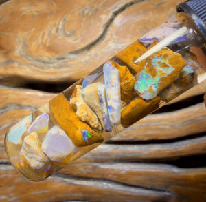 42cts - Vial of Yowah Opal Rough w/ Fossil Opal