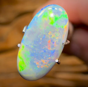 2.2cts - Australian Black Opal from Lightning Ridge - Opal Whisperers
