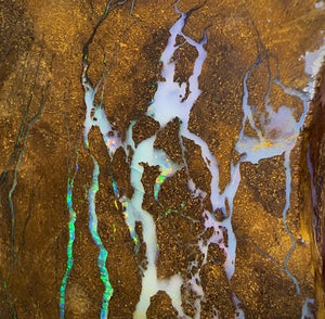 239.4cts - Australian Boulder Opal Rub - Opal Whisperers