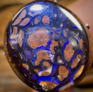 8.4cts - Wow Purple Trip Tribal Yowah Nut Opal. Australian Opal