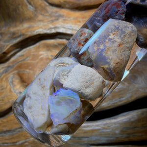111.8cts - Lightning Ridge Opal Vial