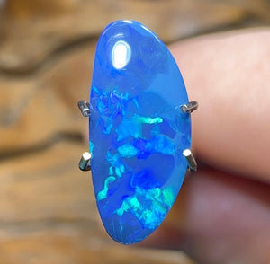 1.6cts - Australian Boulder Opal Doublet - Opal Whisperers