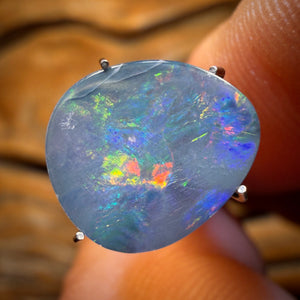 🔨 AUCTION 🔨 2.7cts - Lightning Ridge Opal Doublet. RECUTTERS DELIGHT