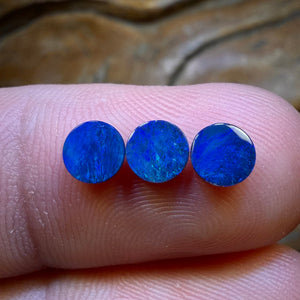 1.24cts - 3x Australian Boulder Opal Doublets WHOLESALE PARCEL