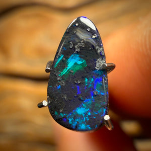 1.2cts - Queensland Black Boulder Seam Opal