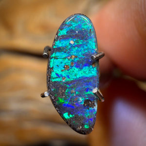 1.3cts - Australian Boulder Seam Opal from Winton