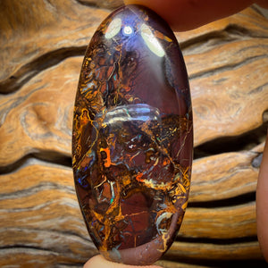 100.9cts - Tribal Yowah Nut Opal. Australian Opal