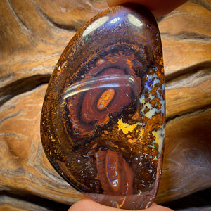 103.2cts - Tribal Yowah Nut Opal. Double Sided