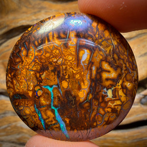109.4cts - Tribal Yowah Nut Opal. Australian Opal