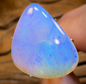 8.6cts - “Portal of Light” Yowah Nut Pure Crystal Opal Old Material Super Rare - Opal Whisperers