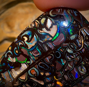 124.6cts - Art of Opal Quality Top Tribal Queensland Boulder Opal