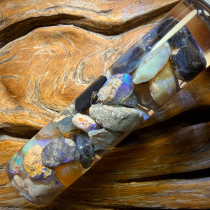 118.9cts - Lightning Ridge Opal Vial