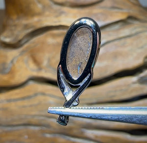 Sterling Silver - Australian Boulder Opal Doublet Pendant - Opal Whisperers