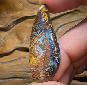 38.4cts - Double Sided Australian Yowah Boulder Opal. Heritage Collection - Opal Whisperers