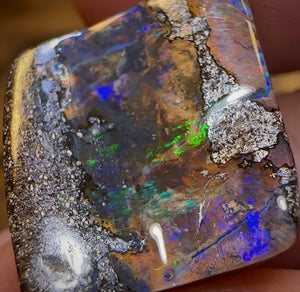21.1cts - Queensland Boulder Seam Opal - Opal Whisperers