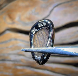 Sterling Silver - Queensland Boulder Opal Doublet Pendant