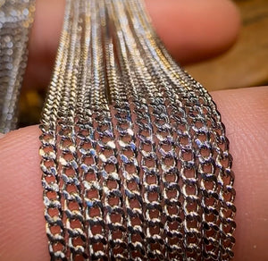 Display Chain w/ Rhodium Plating